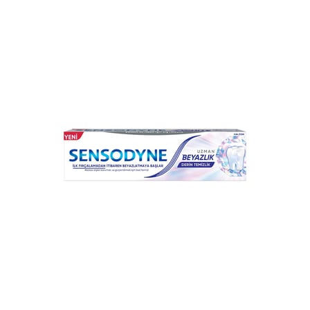 Sensodyne Tütün Lekelerine Karşı Uzman Beyazlık Derin Temizlik 75ml X2