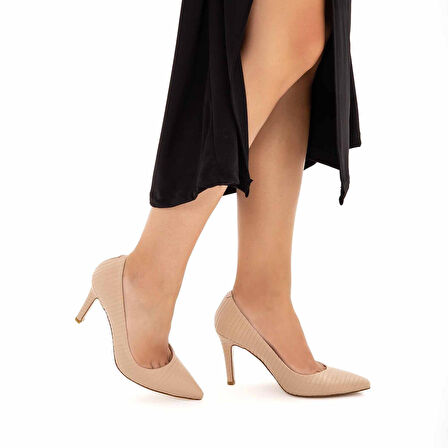 Tamer Tanca Kadın Derı Stiletto Ayakkabı
