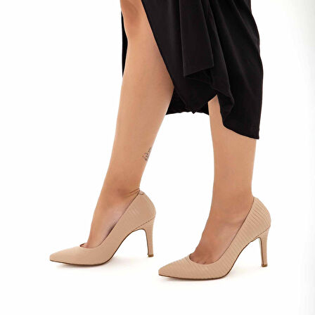 Tamer Tanca Kadın Derı Stiletto Ayakkabı