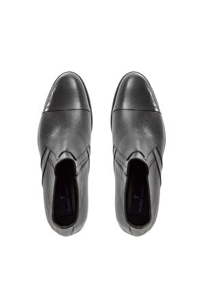 Tamer Tanca Erkek Hakiki Deri Siyah Klasik Bot 08 646 B ERK BOT SYH BFL/SYH GYK