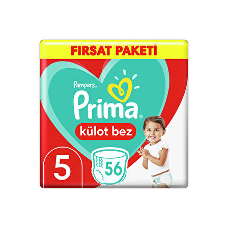 Prima Külot Bez Fırsat Paketi 5 Beden 4x56 224 Adet