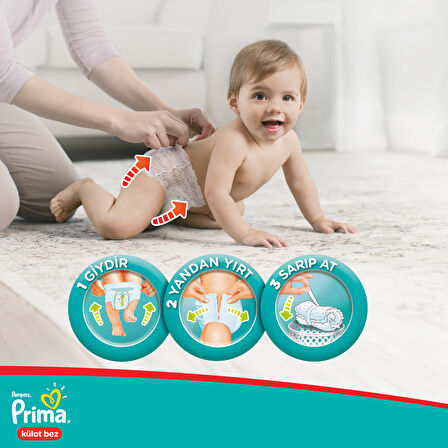 Prima Külot Bez Fırsat Paketi 7 Beden 3x52 156 Adet