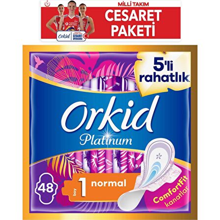 Orkid Platinum Normal Ped 48x3 144 Adet