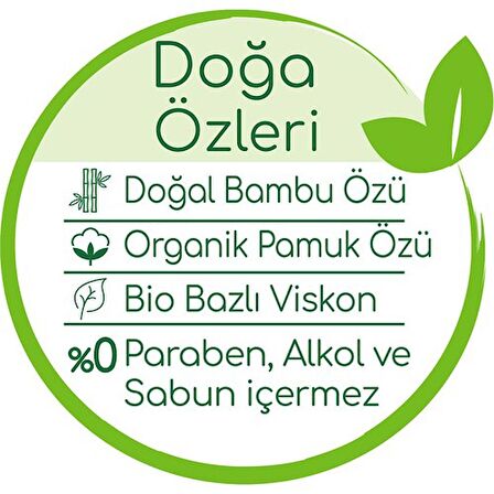 Bebem Natural Islak Havlu Mendil 90x6 540 Yaprak