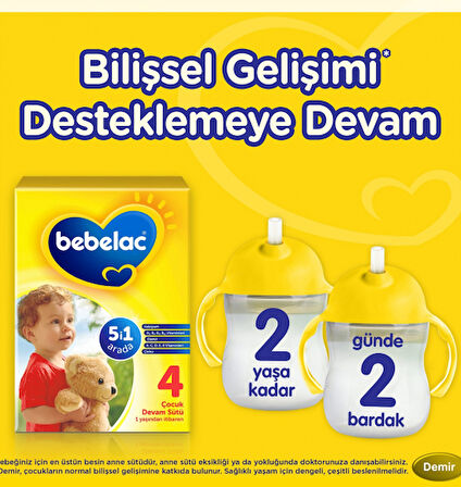 Bebelac 4 Devam Sütü 400 gr 2'li Paket