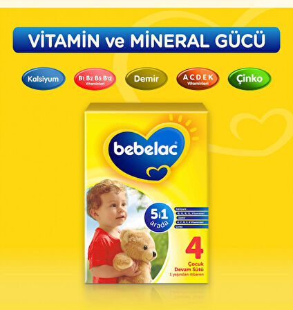 Bebelac 4 Devam Sütü 800 gr