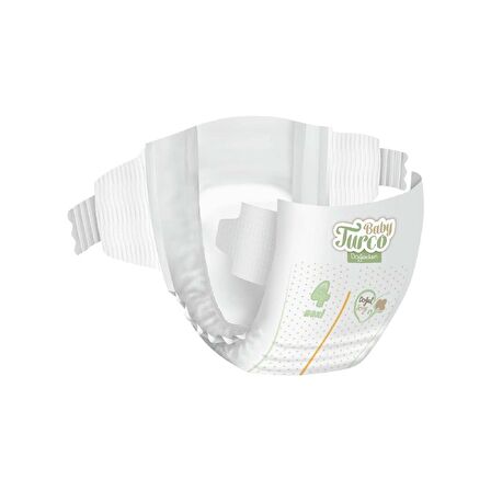 Baby Turco Doğadan 4 Numara Maxi 2x120'li Bel Bantlı Bez