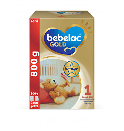 Bebelac Gold 1 Bebek Sütü 800 gr 4'lü Paket