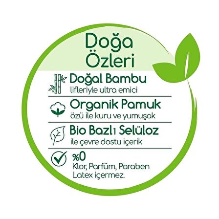 Bebem Natural Bebek Bezi Ultra Fırsat Paketi 4 Beden 104 Adet