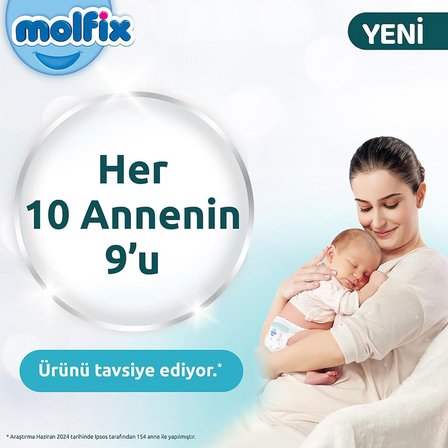 Molfix Premium 5 Beden Bebek Bezi Ultra Fırsat Paketi 66x2 132 Adet
