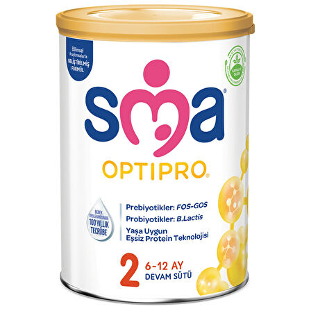 SMA Optipro 2 Devam Sütü 400 Gr 6-12 Ay