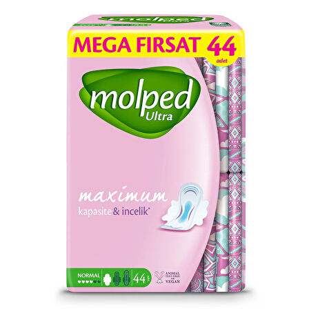 Molped Ultra Anatomik Mega Fırsat Ped Normal 44x5 220 Adet