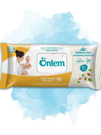 Önlem Papatya Özlü Islak Havlu Mendil 90x24 2160 Yaprak