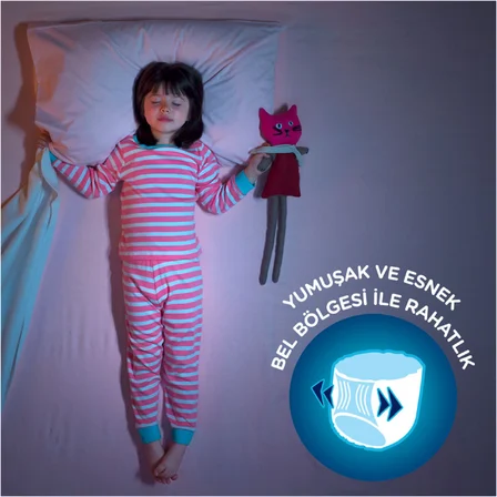 Huggies Drynites Kız 8-13 Yaş Emici Gece Külodu 30-48 Kg 9x3 27 Adet