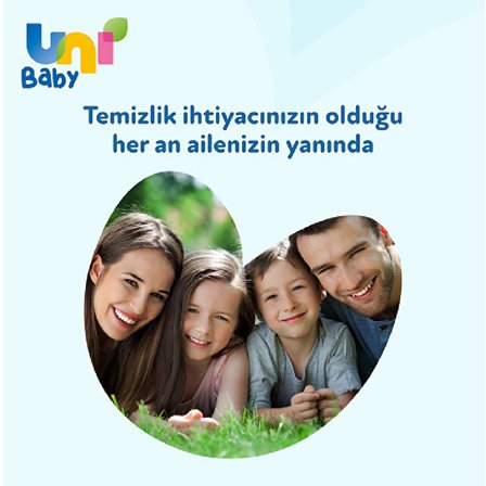 Uni Baby Aile Islak Mendil 3x52 156 Yaprak