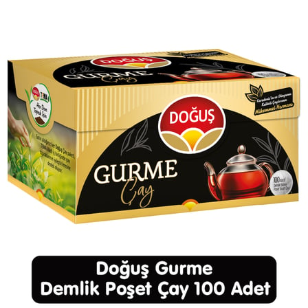 Doğuş Gurme Demlik Poşet Çay 100 Adet