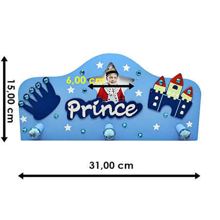 Çerçeveli Askılık MAVİ