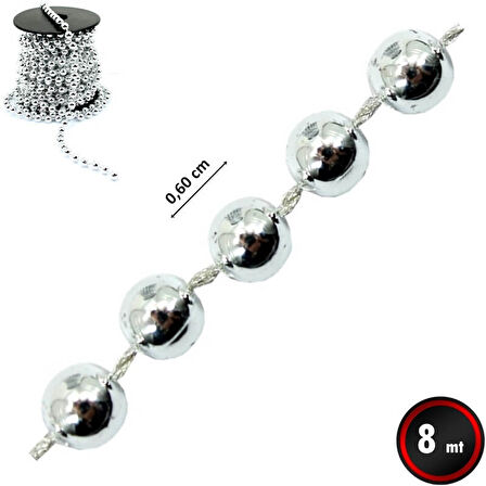 Zincir Boncuk GÜMÜŞ