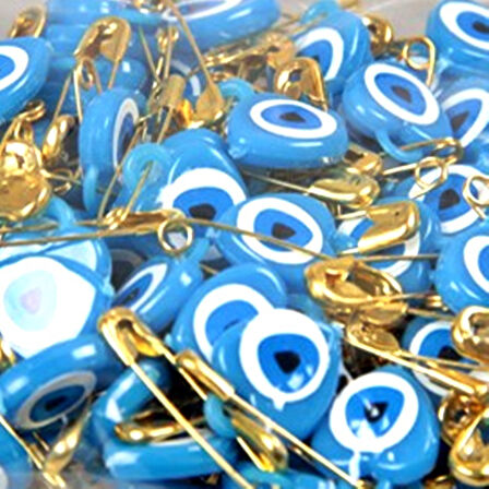 İğneli Nazar Boncuğu - 25 Adet PEMBE