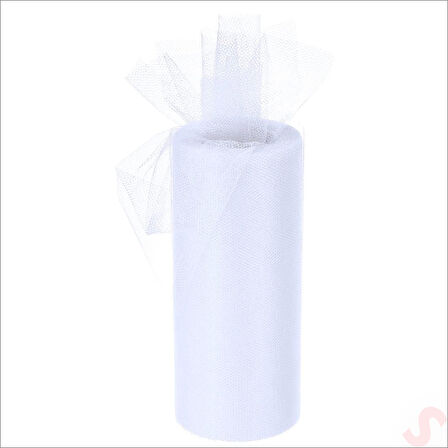 SüSLeme Tülü Grek Tül Rulo, 66 cm x 10 mt - Beyaz