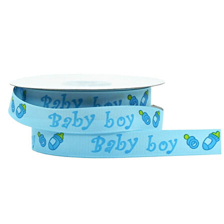 Grogren Kurdele, Baby Boy / Girl, 1,5 cm x 23 mt - Renk Seçenekli - PEMBE