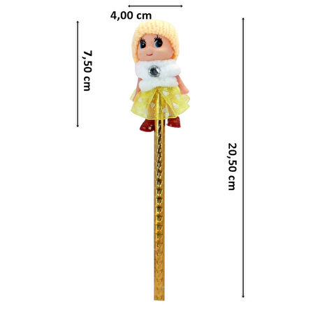 Bereli Bebek Kurşun Kalem, Sarı