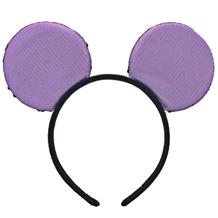 Pul Payetli Parti Tacı, Mor