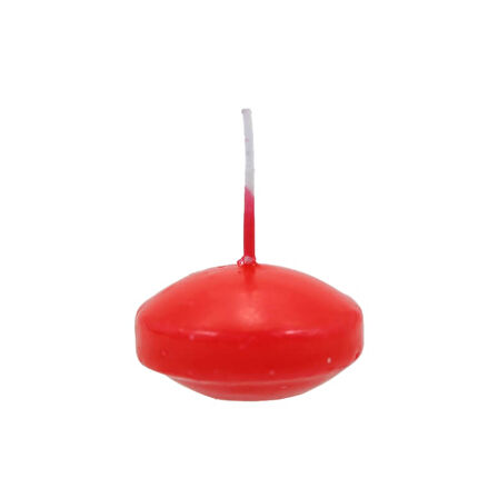 Suda Batmadan Yüzen MuM, 5 Adet - Kırmızı