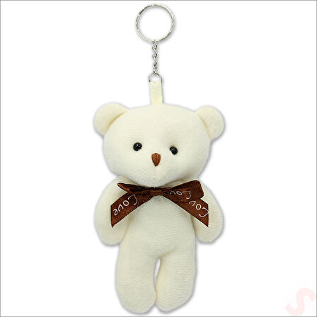 Pelüş Ayıcık Anahtarlık, 12 cm x 7 cm