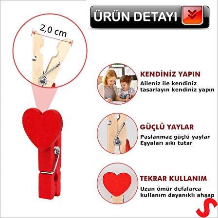 Kalpli Dekoratif SüS Mandalı 3,50 cm x 10 Adet - Kırmızı