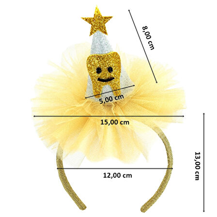 İlk Diş Partisi Taç - Altın