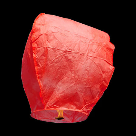 Dilek Feneri, Dilek Balonu Kırmızı - 1 Adet