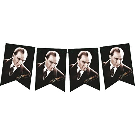 Atatürk Flama Seti, 17cm x 11cm - 10'lu