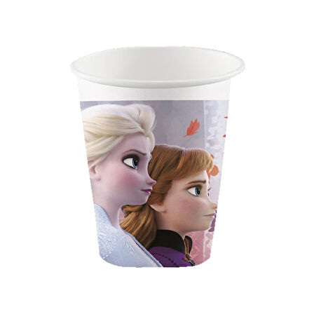 Frozen II Karton Bardak - 8 Adet