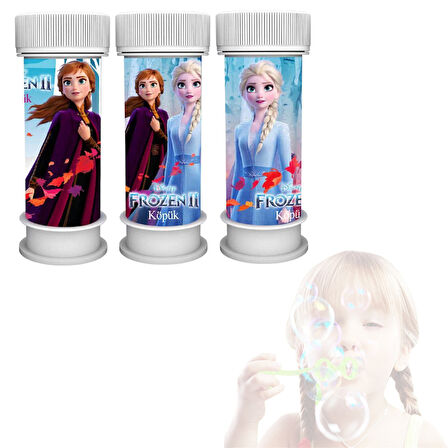 Frozen II Köpük Baloncuk - 3 Adet