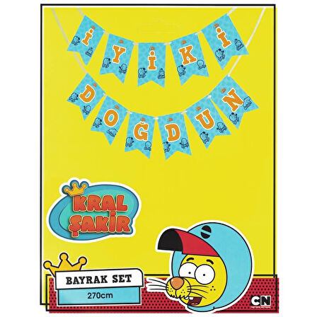 Kral Şakir, İyiki Doğdun Uzar Yazı Banner, 2,70 mt