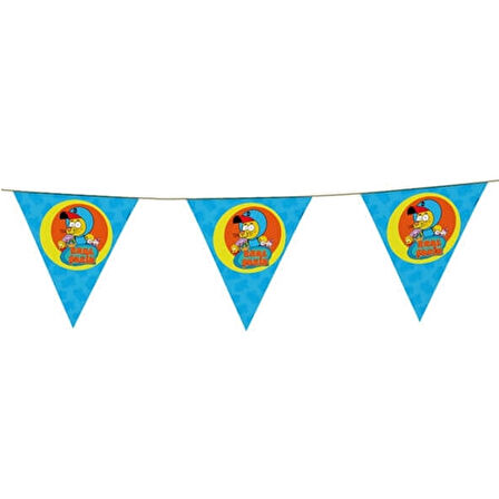 Kral Şakir, Üçgen Bayrak Flama, 2,70 mt