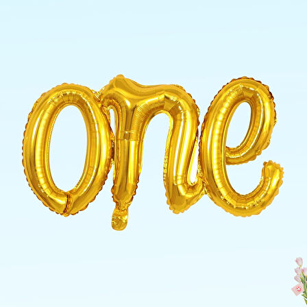 One Folyo Balon, 107 cm x 50 cm - Altın