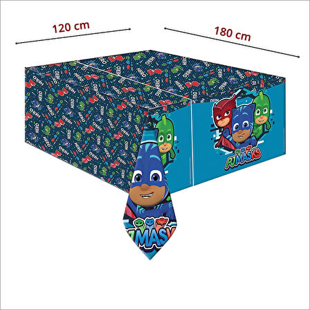 PijaMaskeliler Trend Masa Örtüsü - 120cm x 180cm