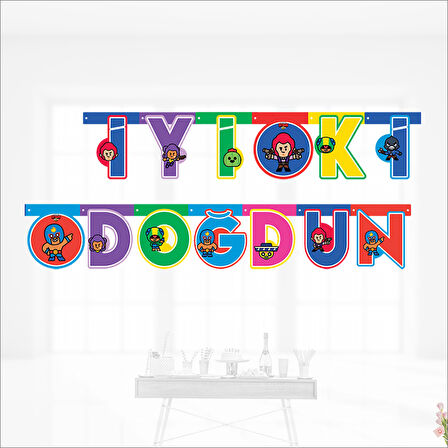 Brawl Stars İyiki Doğdun Yazı - 2 mt