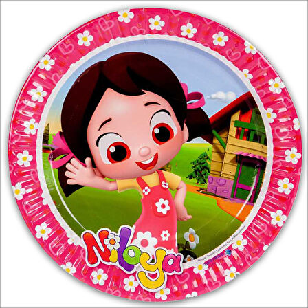 Niloya Karton Tabak - 23cm x 8 Adet