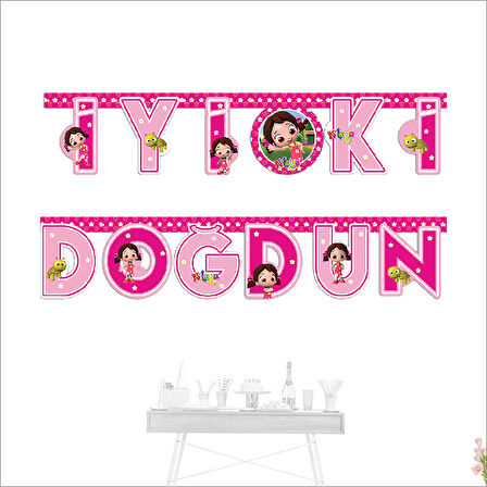 Niloya İyiki Doğdun Yazı - 2 mt