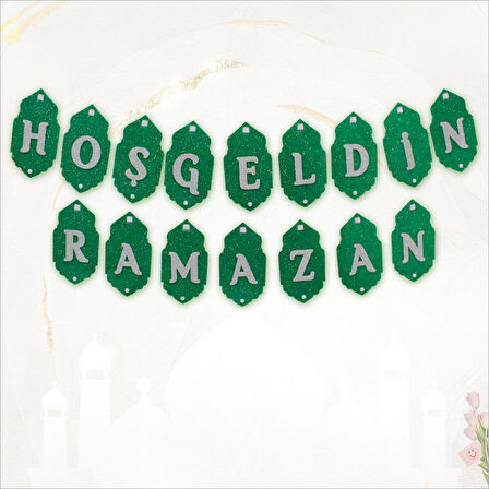 Hoşgeldin Ramazan Simli Eva Yazı - 2 mt