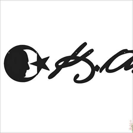 Kemal Atatürk İmza, Karton - 1 mt