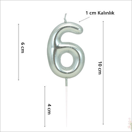 6 Rakam Gümüş MuM