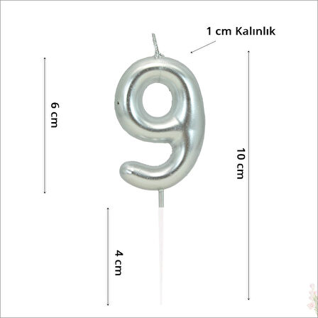 9 Rakam Gümüş MuM