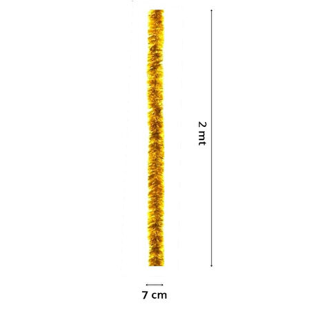 Parti Boyun Simi, 7 cm x 2 mt - Altın