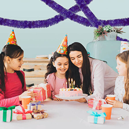 Parti Boyun Simi, 7 cm x 2 mt - Lacivert