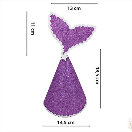 Deniz Kızı Kuyruklu Şapka