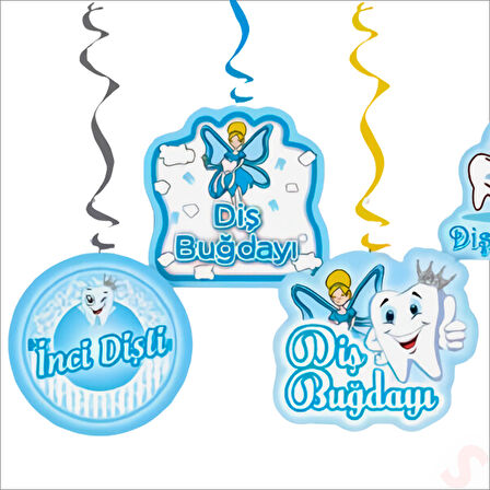 İlk Dişim 6'lı Tavan SüSü, 70 cm - Mavi